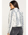 Image #2 - Shyanne Women's Python Print Denim Trucker Jacket, , hi-res