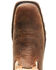 Rocky Men's Carbon 6 Waterproof Western Work Boots - Soft Toe, Off White, hi-res