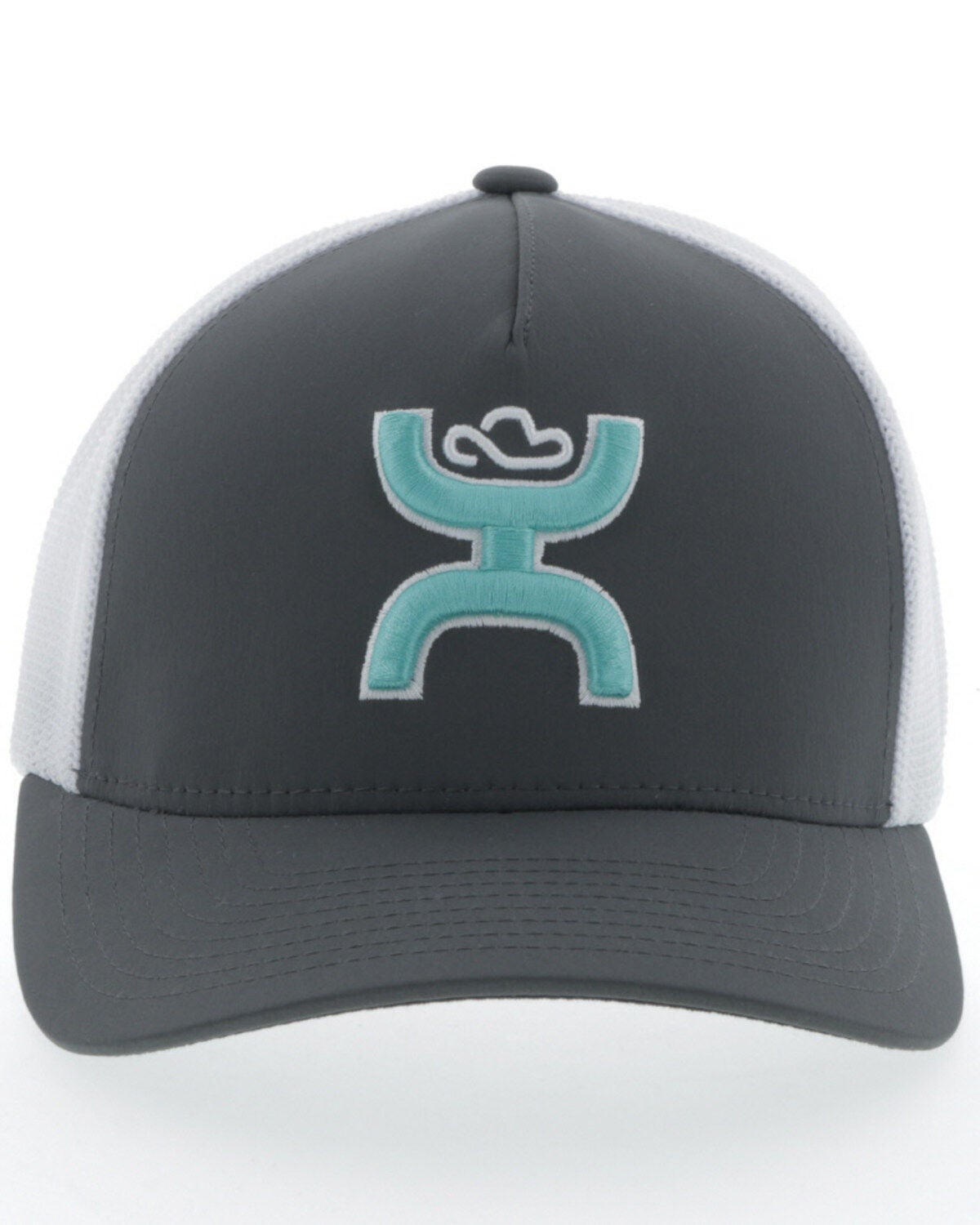 Image #3 - HOOey Men's Gray Coach Mesh Flex Fit Ball Cap, , hi-res