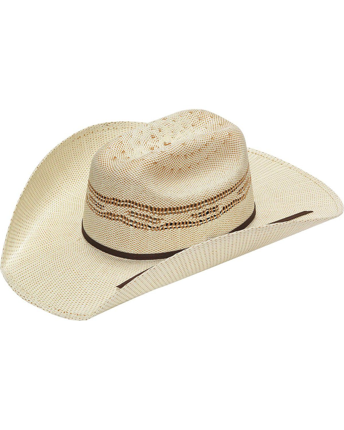 Image #1 - Twister Kids' Straw Cowboy Hat, Tan, hi-res