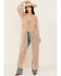 Image #1 - En Creme Women's Metallic Long Sleeve Duster Kimono, Rose, hi-res