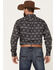 Ariat Men's Weldon Stretch Fitted Long Sleeve Button Down Shirt, Charcoal, hi-res