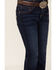 Image #4 - Shyanne Girls' Tulsa Dark Wash Bootcut Comfort Stretch Denim Riding Jeans, Dark Wash, hi-res