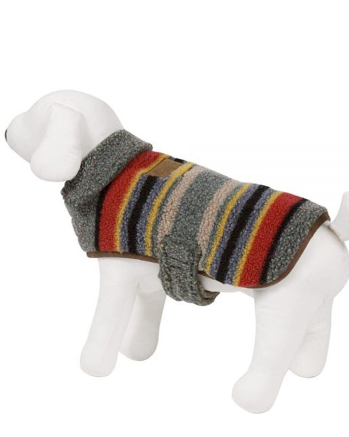 Image #2 - Pendleton Pet Vintage Camp Dog Coat - Medium, Heather Green, hi-res