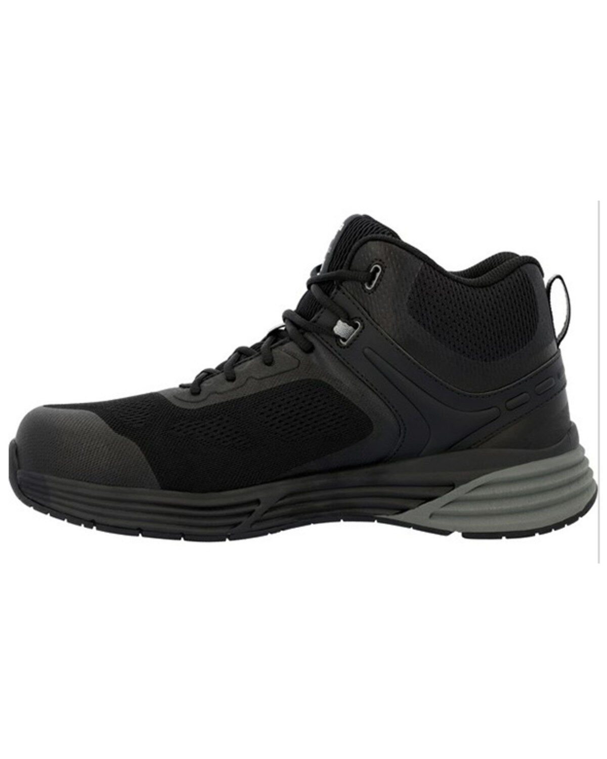 Image #3 - Georgia Boot Men's Durablend Sport Electrical Hazard Athletic Hi-Top Work Shoes - Composite Toe, Black, hi-res