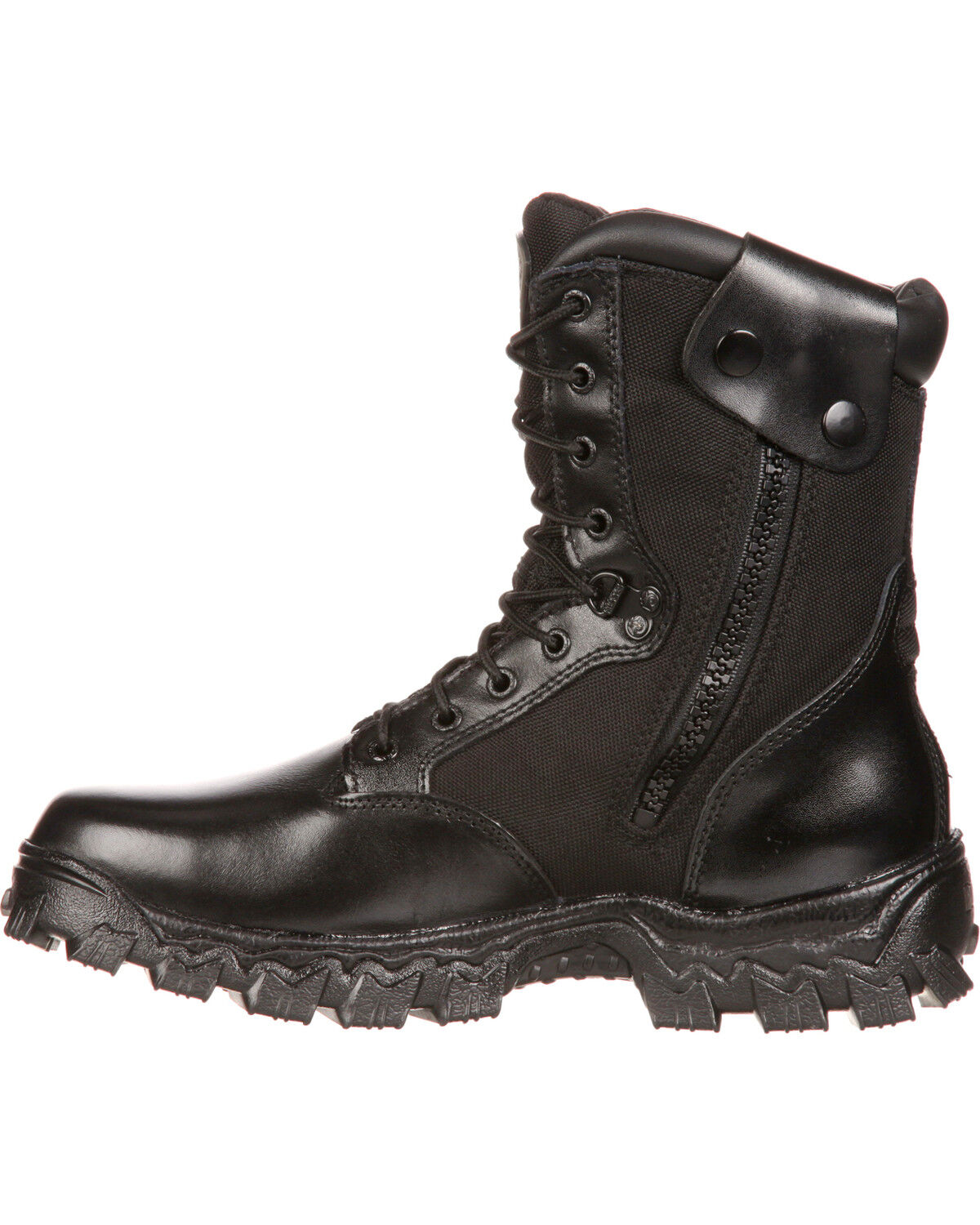 Image #3 - Rocky Men's Alpha Force Waterproof Insulated Duty Boots, Black, hi-res