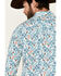 Cody James Men's City Lights Paisley Print Long Sleeve Snap Western Shirt , Ivory, hi-res