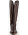 Dan Post Women's Mahan Feather Embroidery Western Boots - Snip Toe, Brown, hi-res