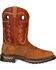 Image #2 - Rocky Men's Original Ride Western Boots, Tan, hi-res