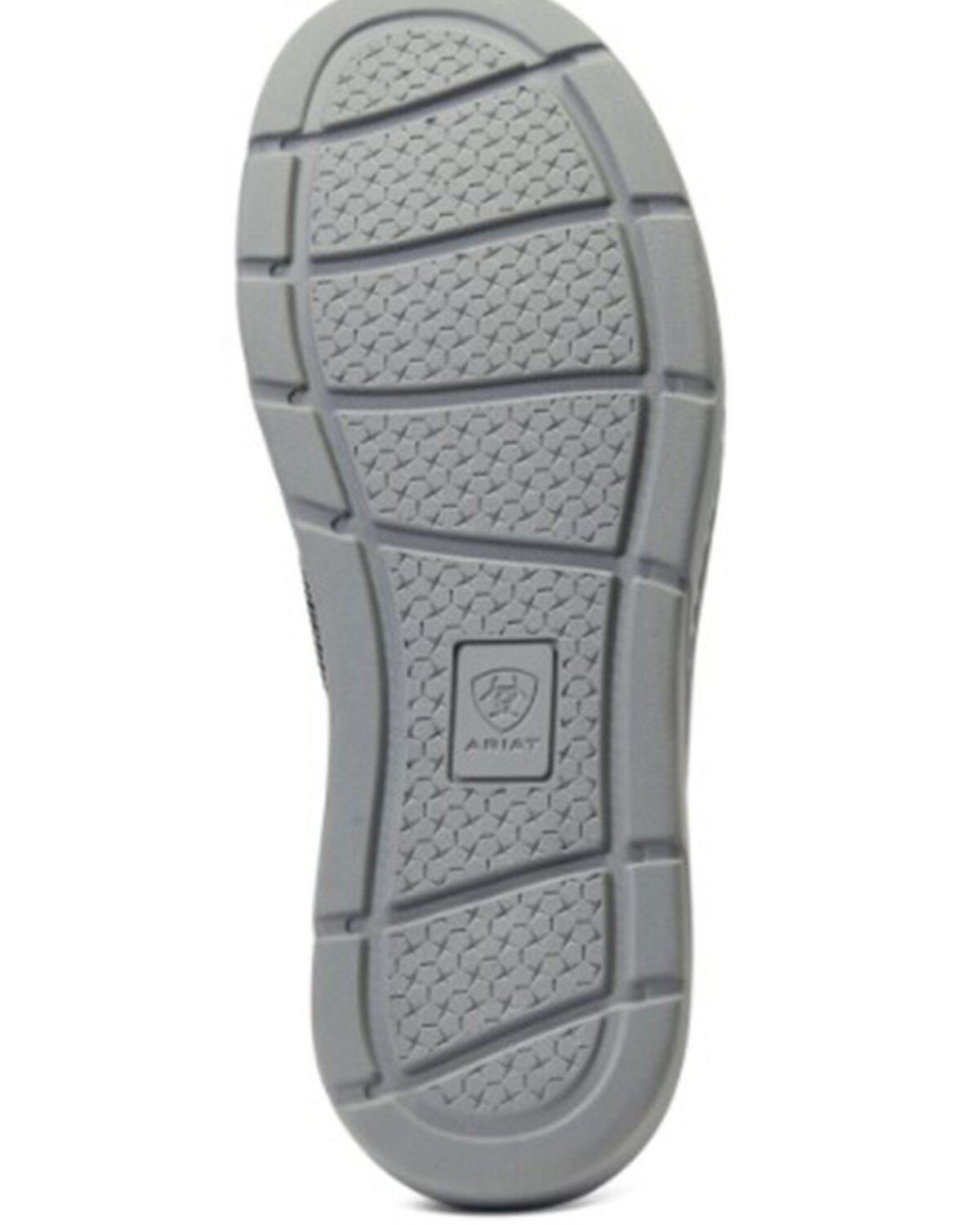 Image #5 - Ariat Men's Heather Brown Charcoal 360 Canvas Slip-On Casual Shoe - Moc Toe, Charcoal, hi-res