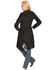Image #3 - Scully Women's Suede Fringe Maxi Coat, Black, hi-res