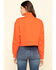 Wrangler Modern Women's Orange 1/4 Zip Pullover, Orange, hi-res