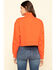 Image #2 - Wrangler Modern Women's Orange 1/4 Zip Pullover, , hi-res