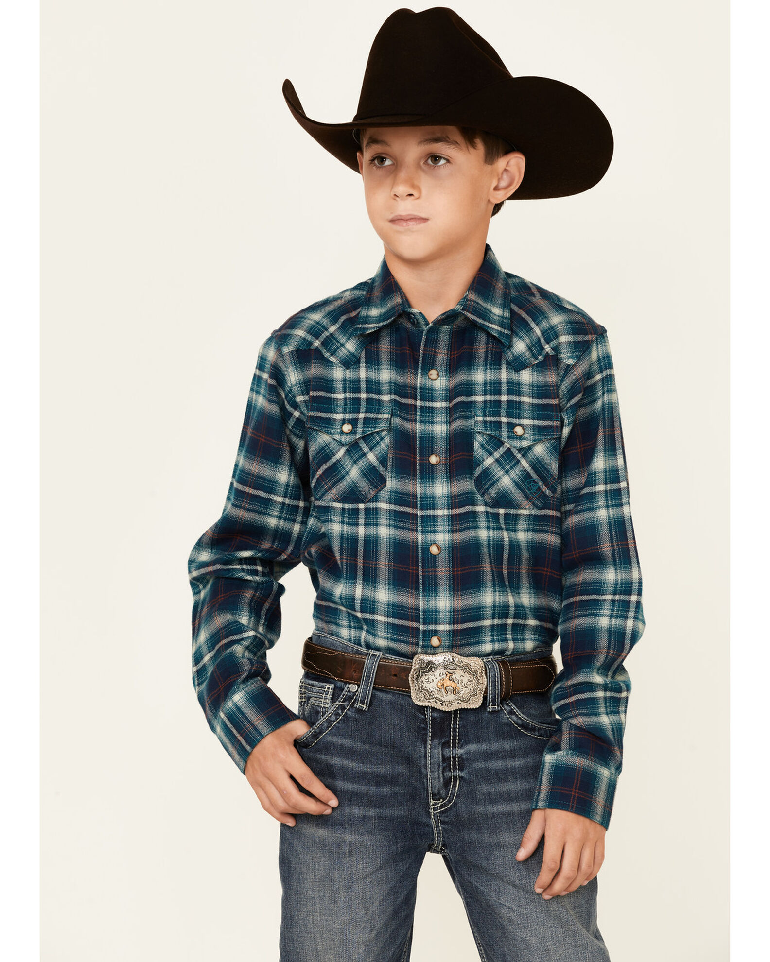 Cowboy shirt kids sale