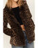 Image #3 - Shyanne Women's Leopard Print Faux Fur Coat, , hi-res