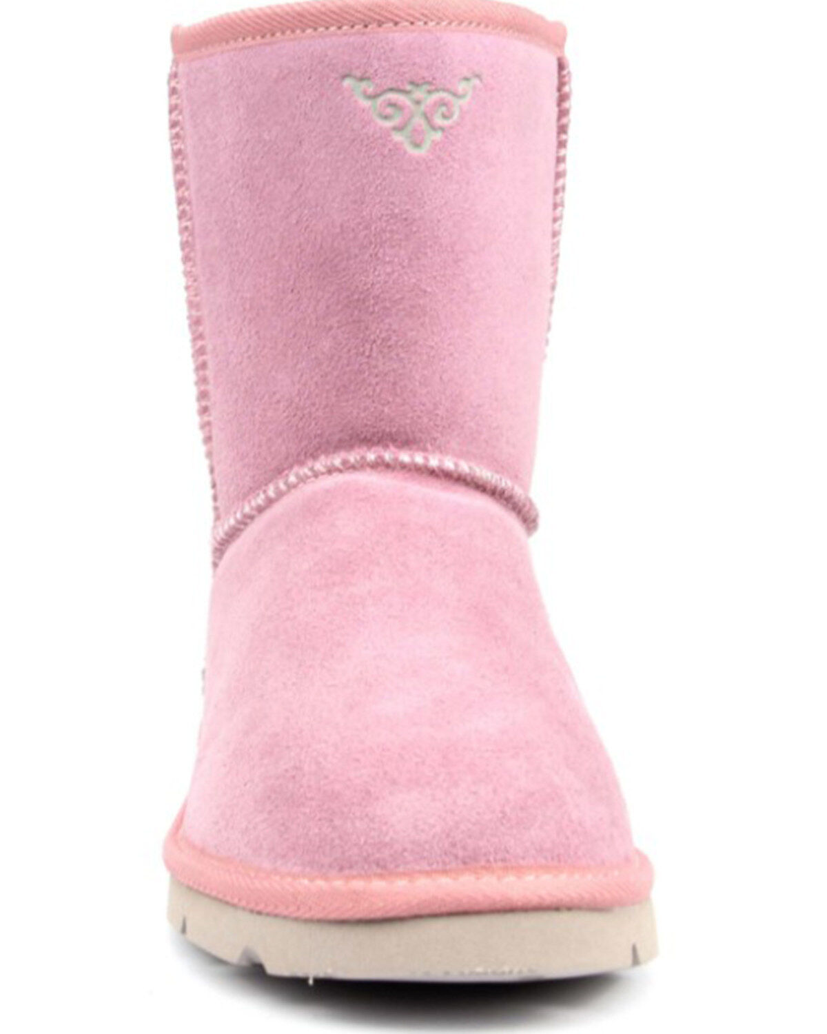 Image #4 - Superlamb Women's Argali 7.5" Suede Leather Pull On Casual Boots - Round Toe, , hi-res