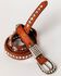 Image #4 - Shyanne&reg; Girl's Ostrich Print Rhinestone Belt, Brown, hi-res