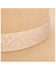 San Diego Hat Company Women's Drue Leopard Band Wool Felt Fedora Hat, Beige/khaki, hi-res