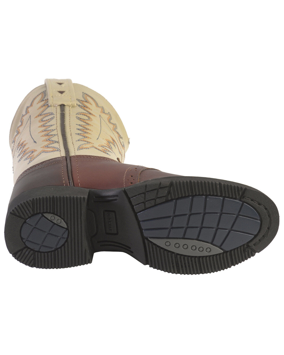 Image #5 - Old West Youth Boys' Saddle Vamp Cowboy Boots - Round Toe, , hi-res