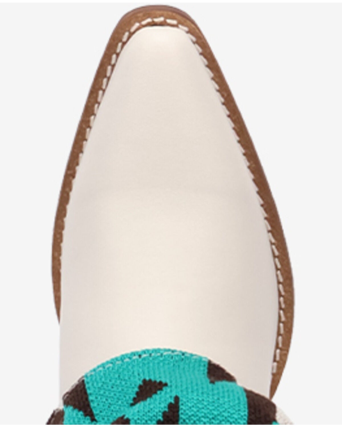 Image #6 - Dingo Women's Mystic Mesa Western Boots - Snip Toe, White, hi-res