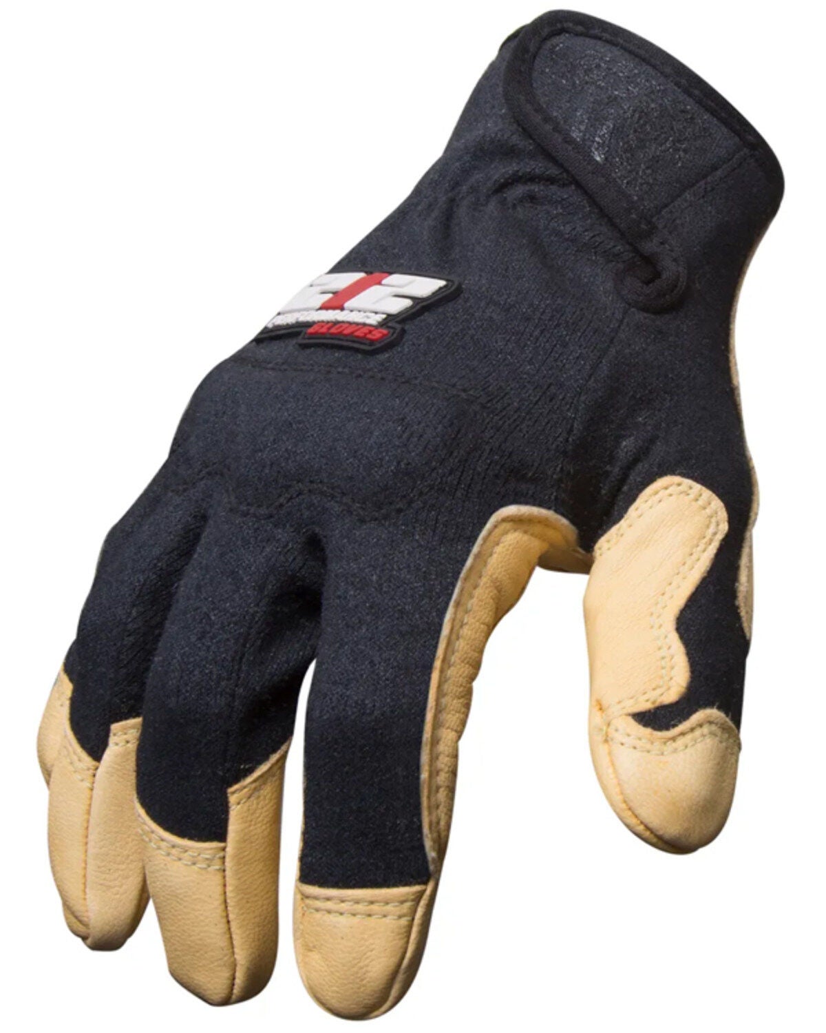 212 Performance Men's FR Fabricator Cut 2 Leather Welding Gloves - Black, Black, hi-res