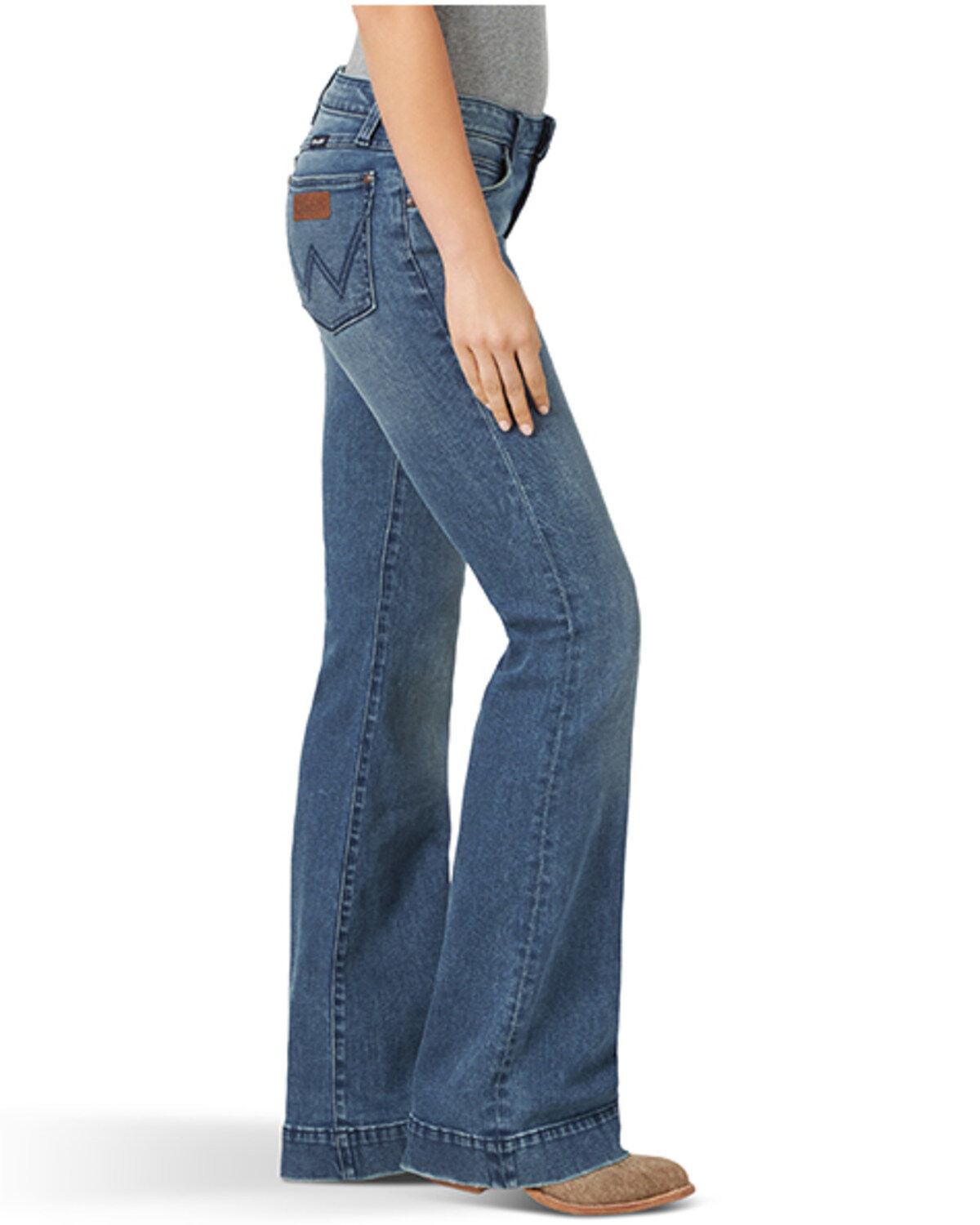 Wrangler retro flare stretch jean clearance