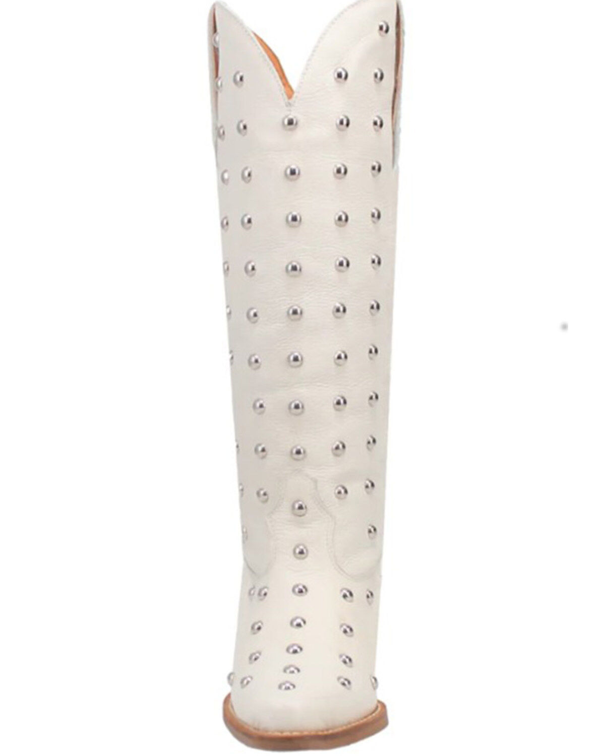 Image #4 - Dingo Women's Broadway Bunny Tall Western Boots - Snip Toe, White, hi-res