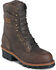 Image #1 - Chippewa Insulated Waterproof Super Logger 9" Work Boots - Steel Toe, , hi-res