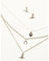 Image #3 - Shyanne Women's 3 Layered Jewelry Set - 2 Piece, Silver, hi-res