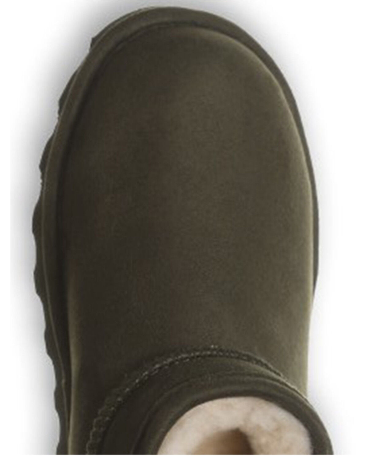 Image #6 - Bearpaw Women's Shorty Vegan Casual Boots, Dark Green, hi-res