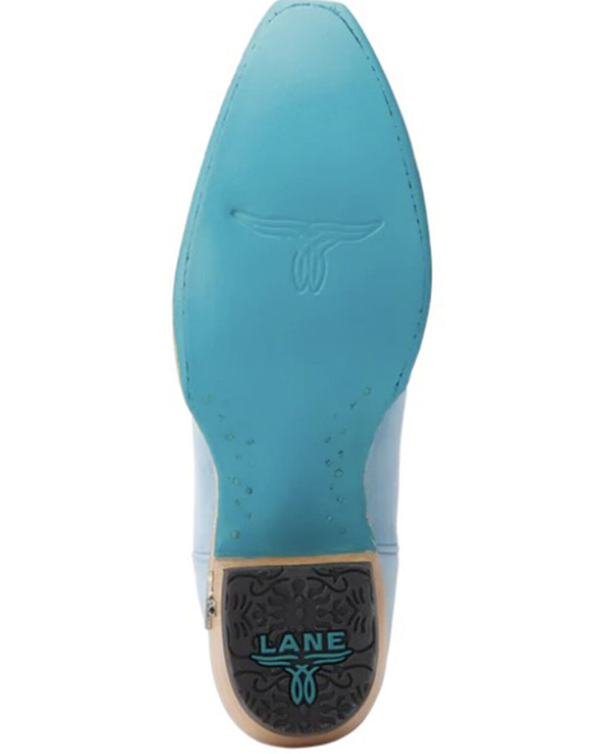 Image #7 - Lane Women's Emma Jane Tall Western Boots - Snip Toe, Blue, hi-res