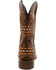 Dan Post Men's 11" Navajo Buck Lace Embroidered Western Performance Boots - Broad Square Toe, Brown, hi-res