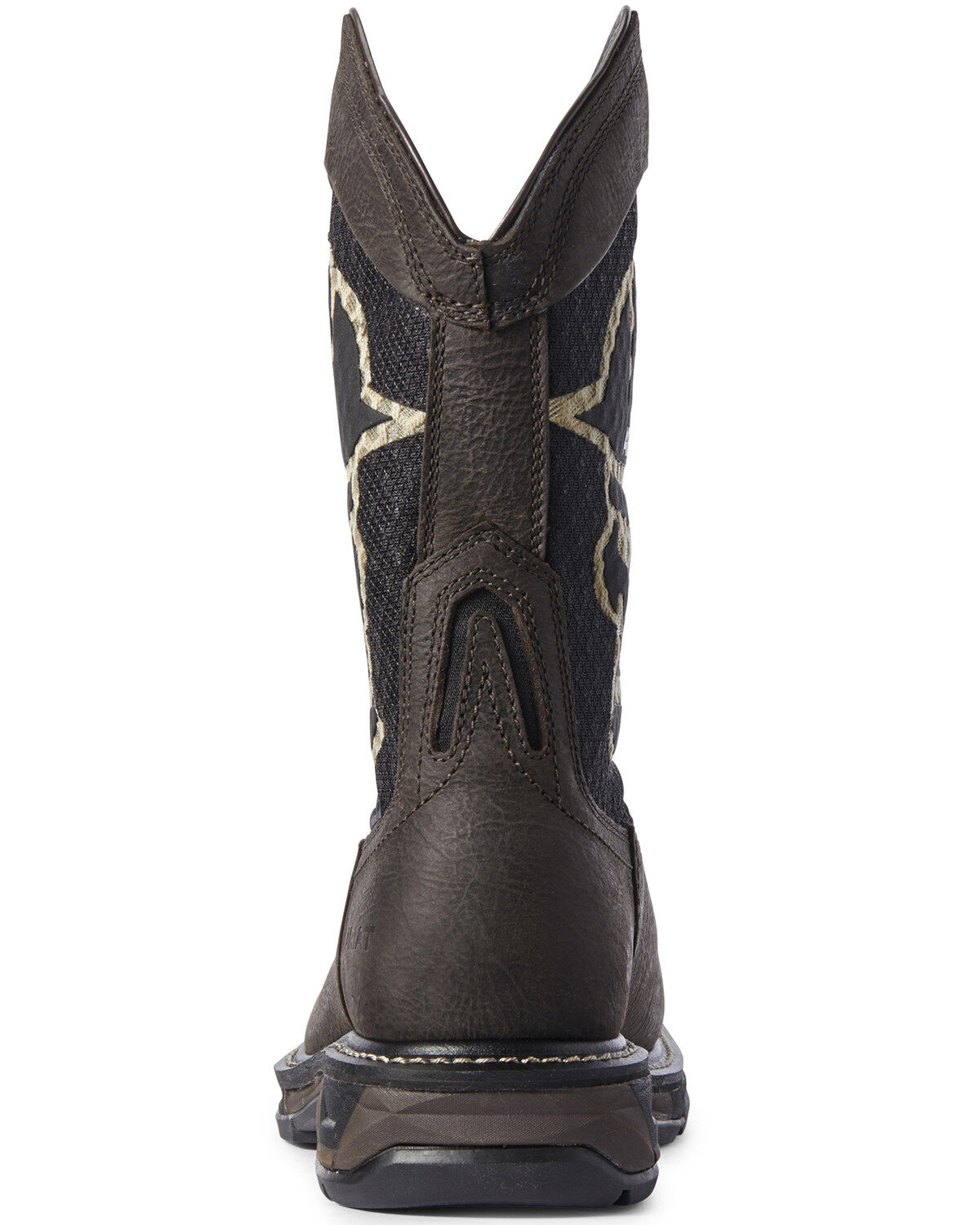 Image #3 - Ariat Men's Bold WorkHog® VentTEK Western Work Boots - Composite Toe, Brown, hi-res