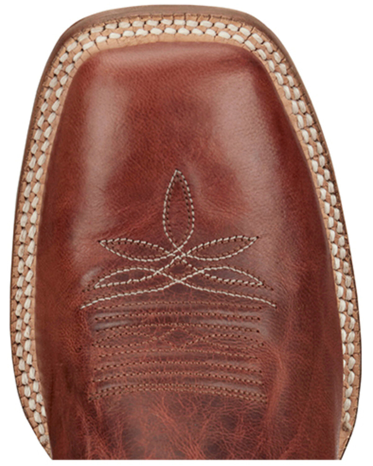 Image #6 - Tony Lama Men's Camarillo Western Boots - Square Toe, Cognac, hi-res