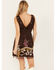 Image #5 - Shyanne Women's Embroidered Tulle Mini Dress, Chocolate, hi-res