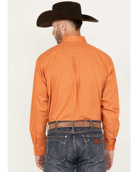 Image #4 - Cinch Men's Print Long Sleeve Button Down Western Shirt, , hi-res