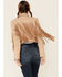 Image #4 - Saints & Hearts Women's Faux Suede Cropped Fringe Jacket, , hi-res