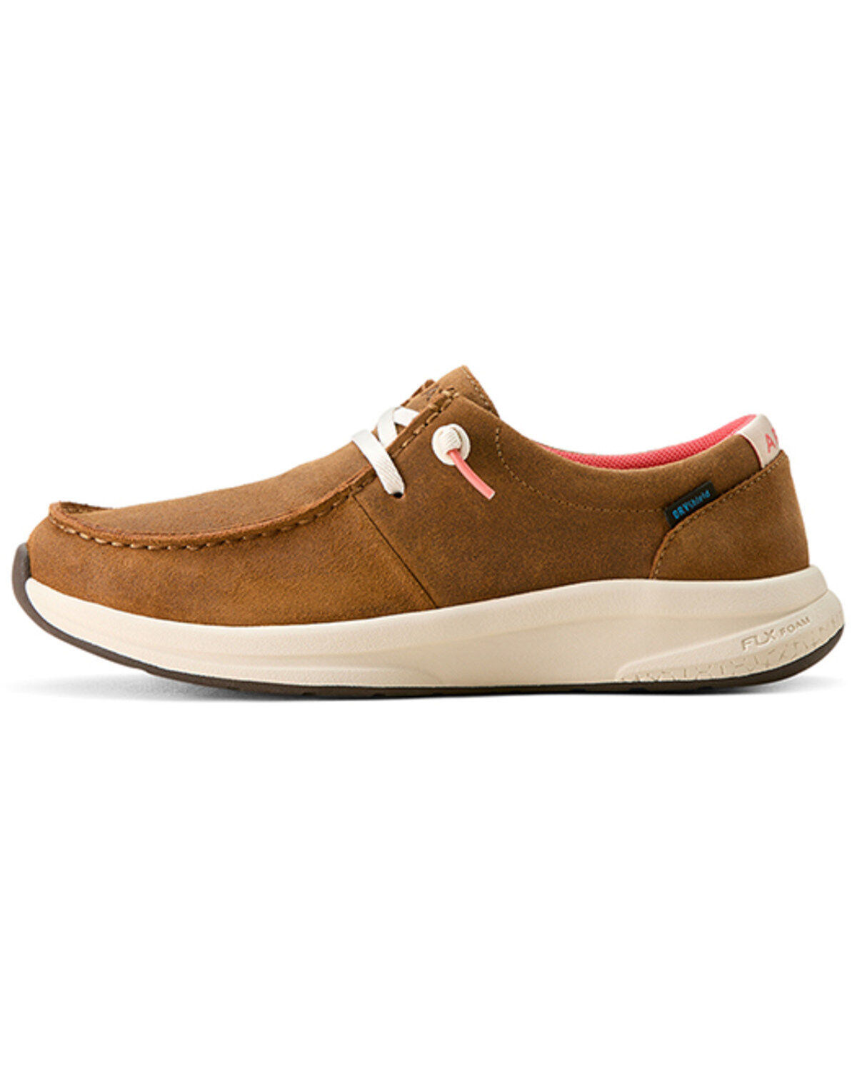 Image #2 - Ariat Women's Buckeye Waterproof Casual Moc Shoes, Brown, hi-res