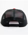 Image #3 - Lazy J Ranch Men's Red & Black Arrowhead Logo Patch Mesh-Back Ball Cap, Red, hi-res