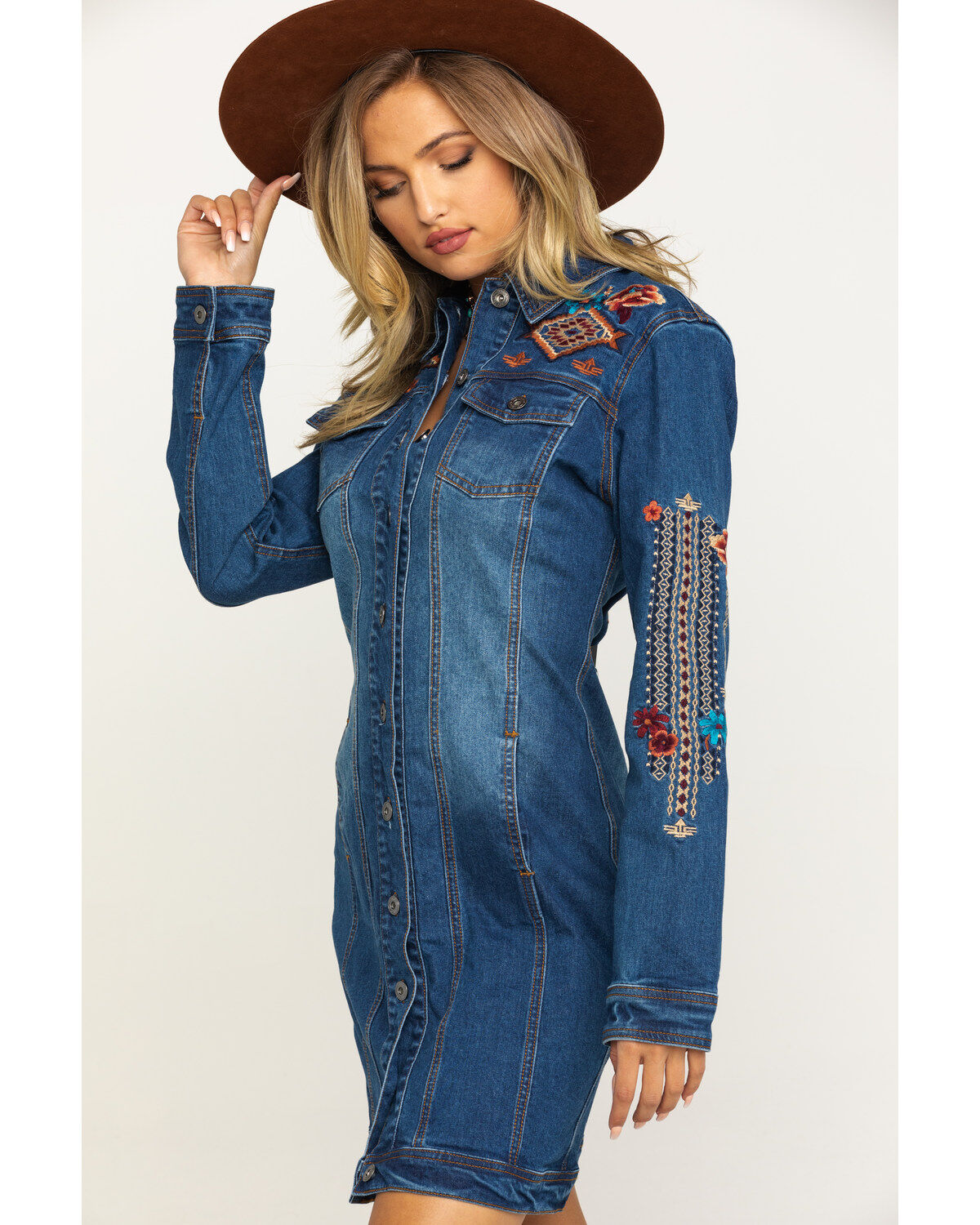 stetson denim dress