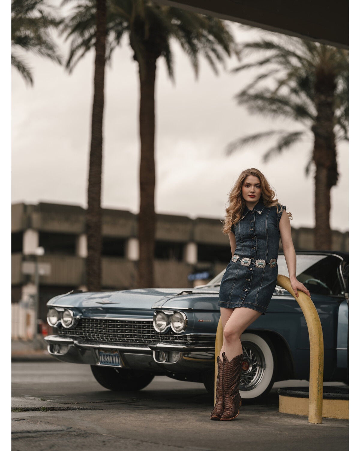 Image #3 - Idyllwind Women's Avalon Sleeveless Button-Down Denim Mini Dress, Medium Wash, hi-res