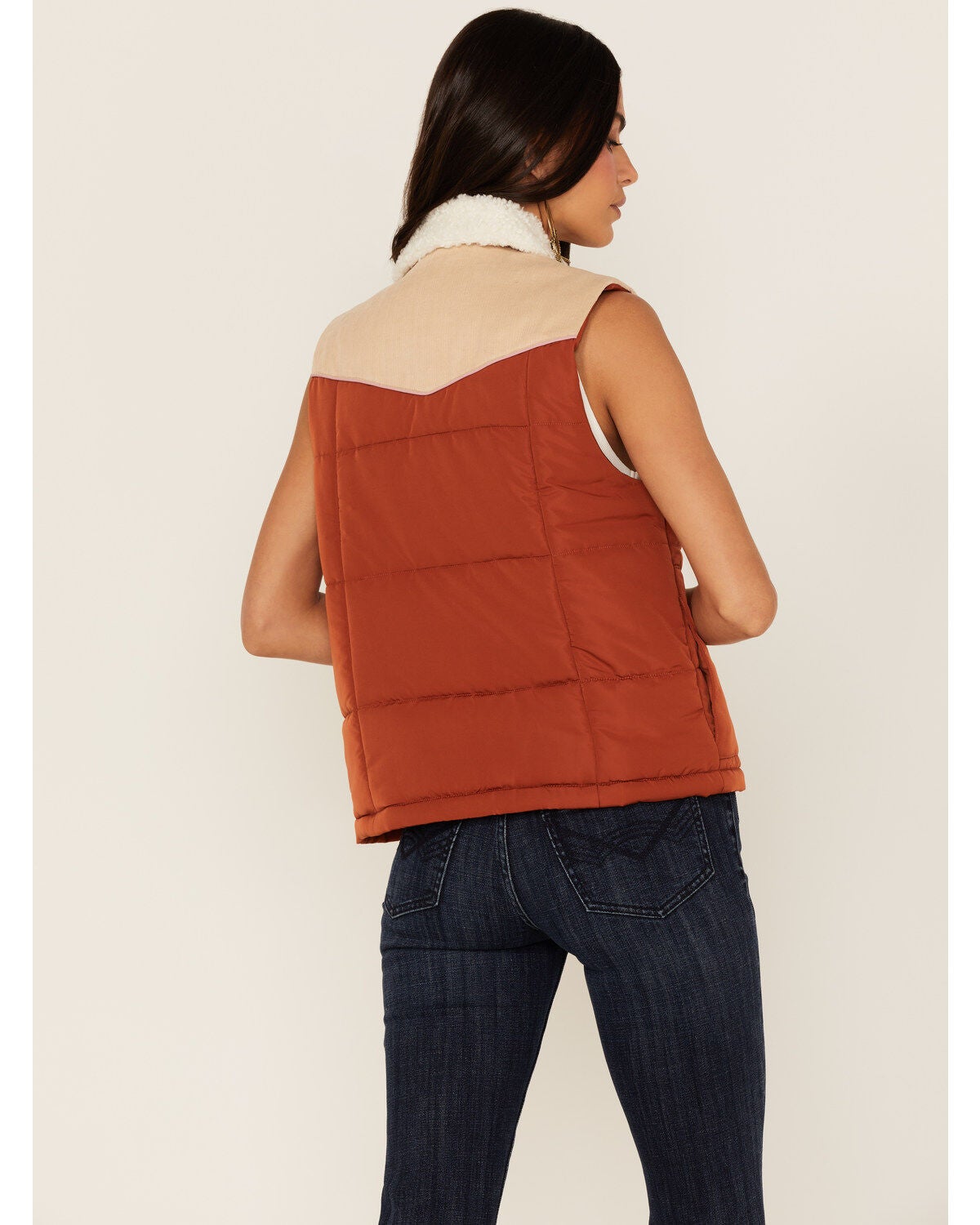 Image #4 - Idyllwind Women's Color Block Puffer Vest, , hi-res