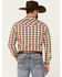 Image #4 - Pendleton Men's Multi Frontier Plaid Long Sleeve Snap Western Shirt, Multi, hi-res