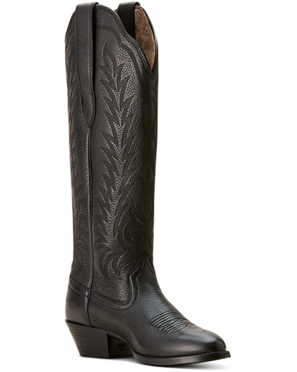 Ariat Women's Heritage Tall Western Boots - Round Toe, Black, hi-res