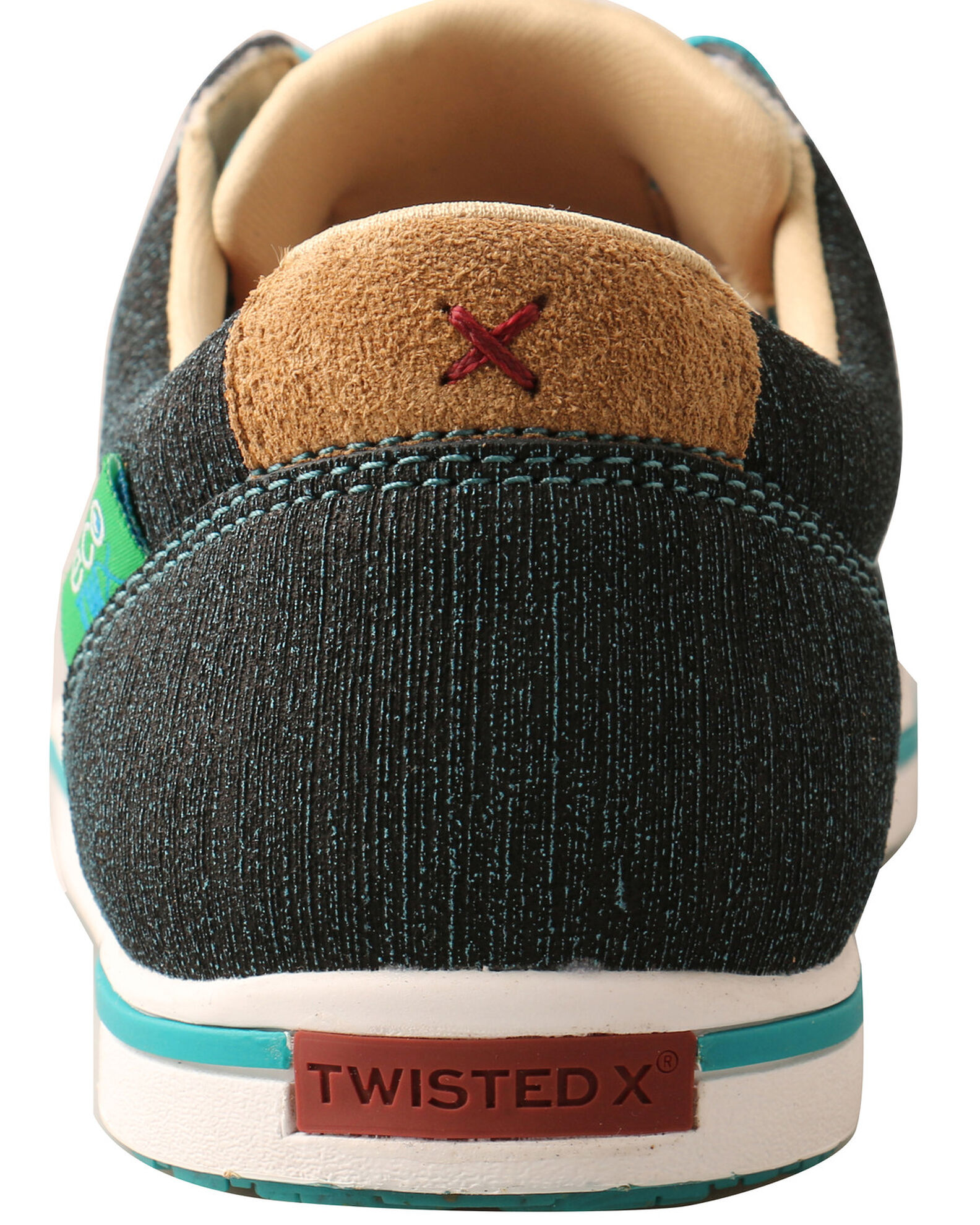 Twisted X Women s Dark Teal Casual Shoes Moc Toe Boot Barn
