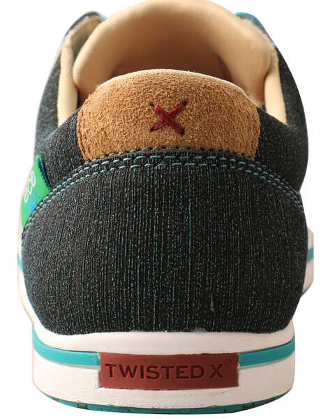 Image #4 - Twisted X Women's Dark Teal Casual Shoes - Moc Toe, Teal, hi-res