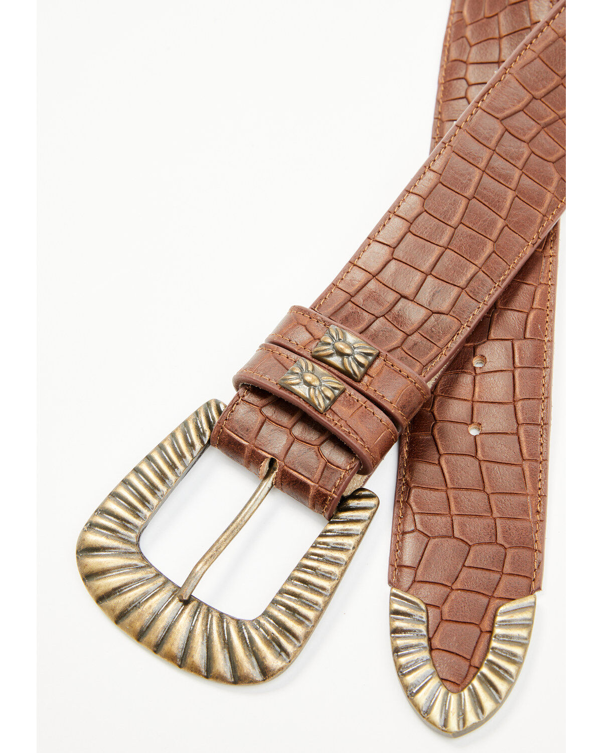 Image #2 - Idyllwind Women's Strut Whiskey Belt, Dark Brown, hi-res
