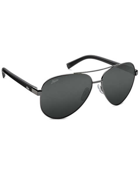 Image #1 - Hobie Broad Shiny Gnmetal Polarized Sunglasses, Grey, hi-res