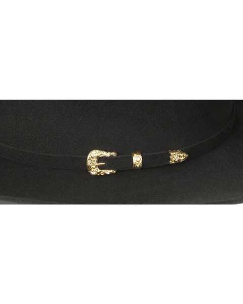 Image #3 - Larry Mahan Black Opulento 30X Fur Felt Cowboy Hat, , hi-res