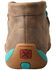 Image #4 - Twisted X Women's Chukka Driving Mocs, Brown, hi-res